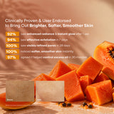 Pack of 2 Papaya Tan Removal Scrub