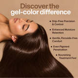 Organic Tea & Beetroot Gel Hair Color Powder 3N Darkest Brown(5g+60ML)