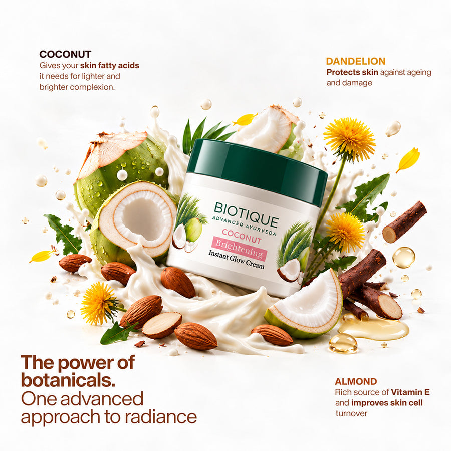 COCONUT Brightening Instant Glow Cream - 100g