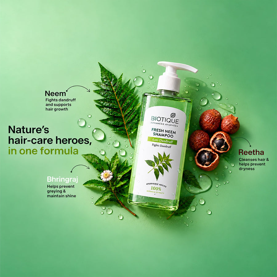 FRESH NEEM Anti Dandruff Shampoo & Conditioner 500ml