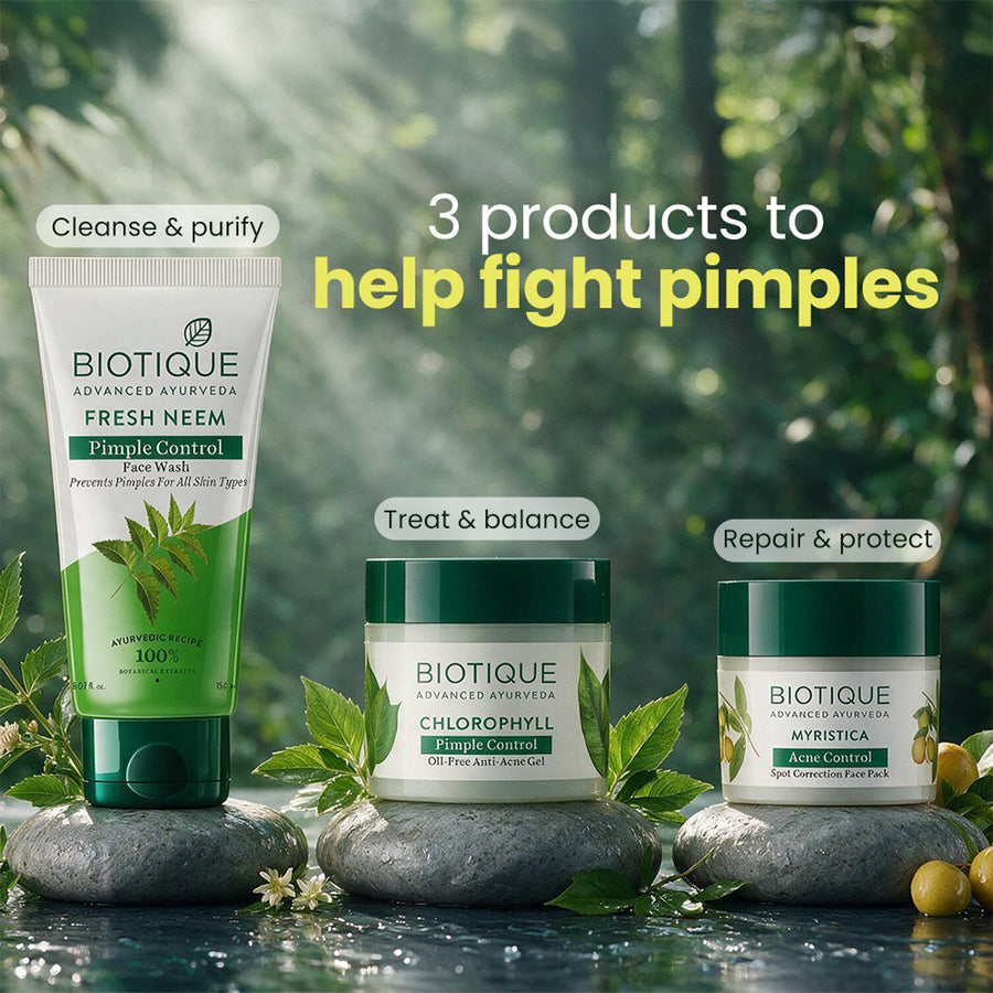 Fresh Neem Pimple Control Face Wash 150ml