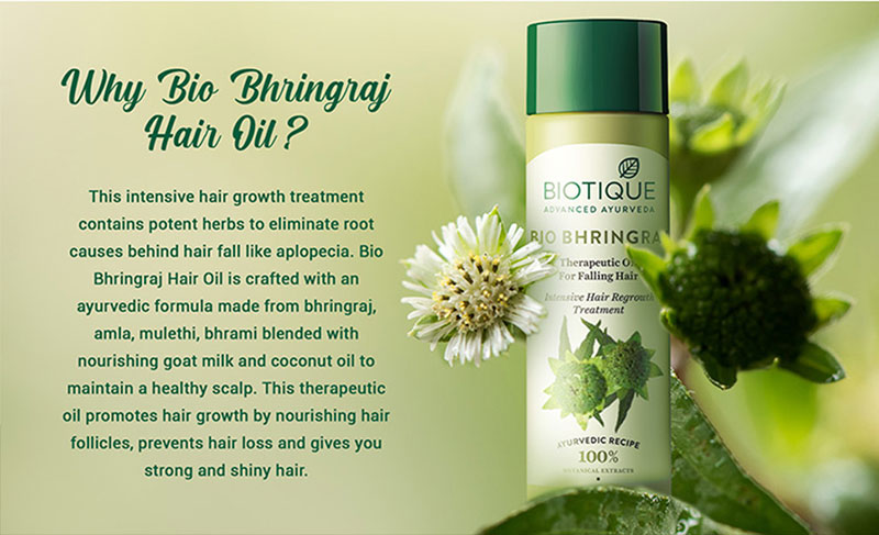 Bhringraj anti Hair fall therapeutic Hair oil - 800ml