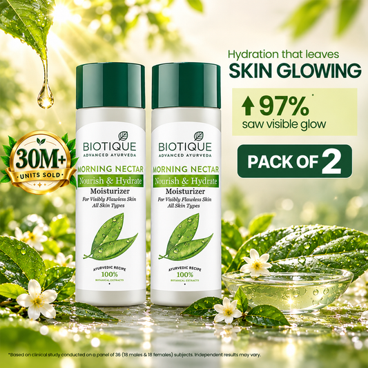 Morning nectar nourish & hydrate moisturizer 120ml - pack of 2