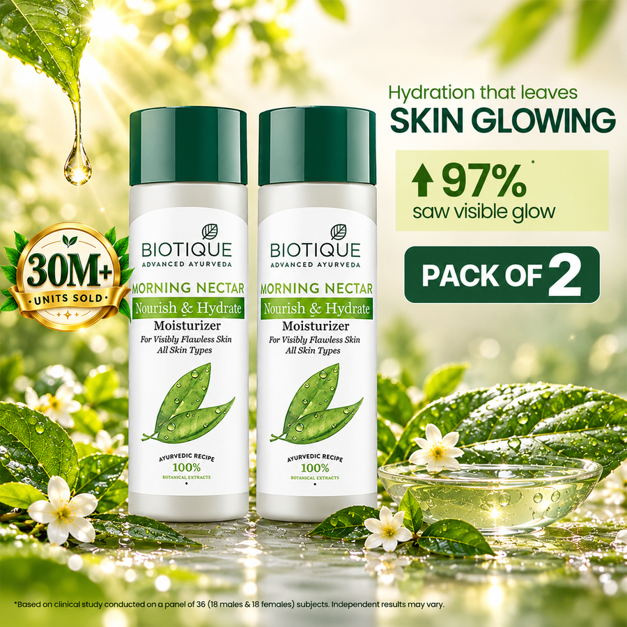 MORNING NECTAR Nourish & Hydrate Moisturizer 120ml - Pack of 2