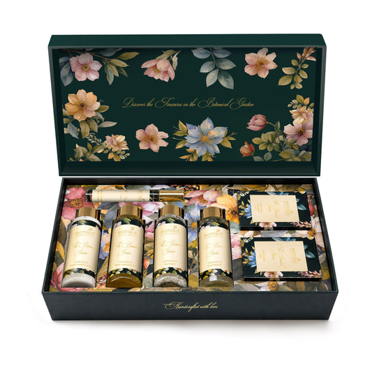 Biotique the botanical garden - bath & body care gift set (6 x 100ml)