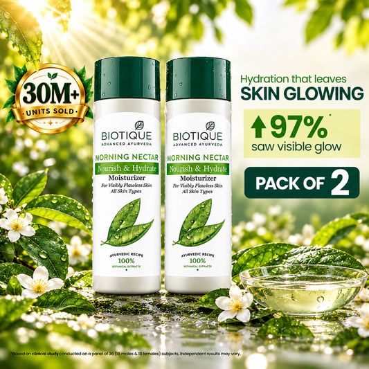 Morning nectar nourish & hydrate moisturizer 190ml (pack of 2)