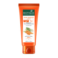 Sun shield carrot 40+spf sunscreen lotion - 100ml