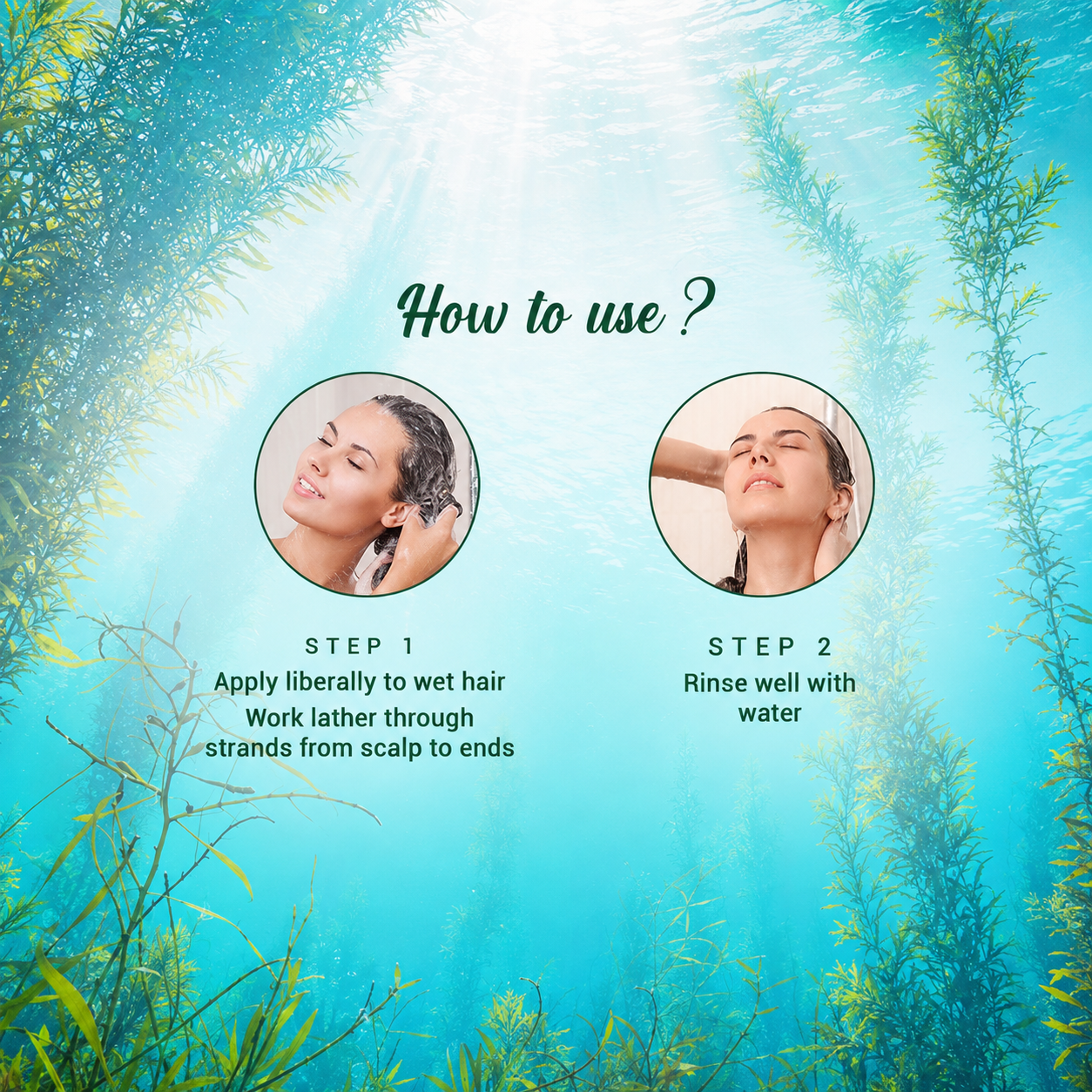Ocean kelp anti hair fall shampoo 120ml