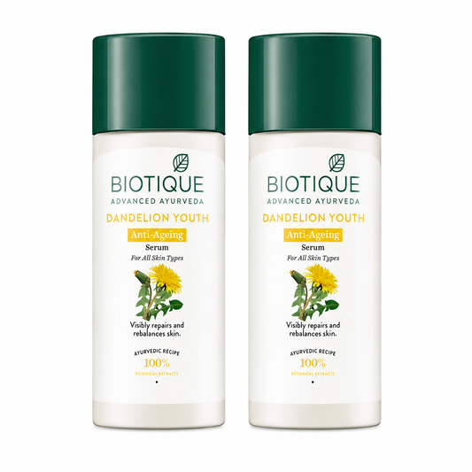 Dandelion youth anti-ageing serum 40ml (pack of 2)