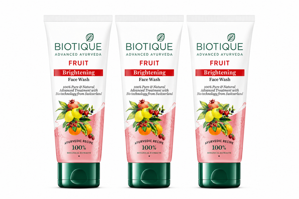 Fruit brightening face wash - 150ml (pack of 3)
