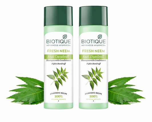Fresh neem anti dandruff shampoo & conditioner 120ml (pack of 2)