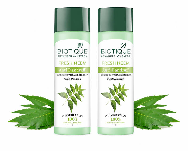 Fresh neem anti dandruff shampoo & conditioner 120ml (pack of 2)