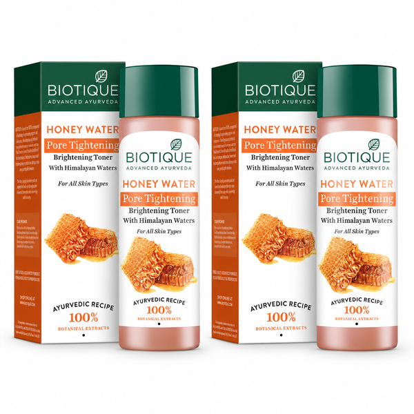 Honey water pore tightening brightening toner 120ml x 2 (n24)