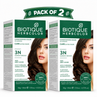 Biotique Herbcolor 3N Darkest Brown 50gm + 110ml Pack of 2