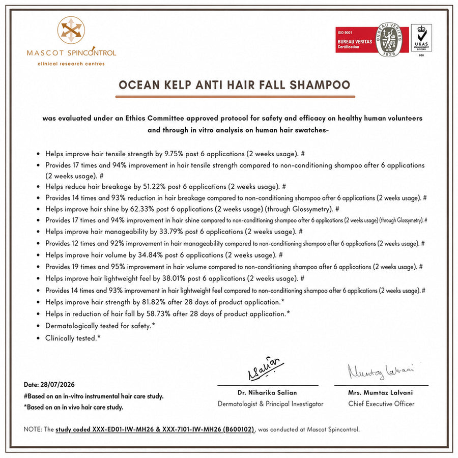 OCEAN KELP Anti Hair Fall Shampoo 340ml
