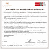 Green Apple Shine & Gloss Shampoo & Conditioner - 650ml