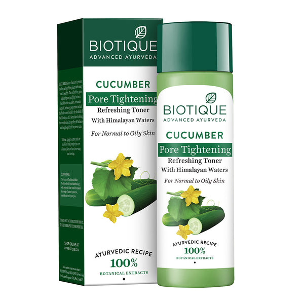 Cucumber pore tightening refreshing toner