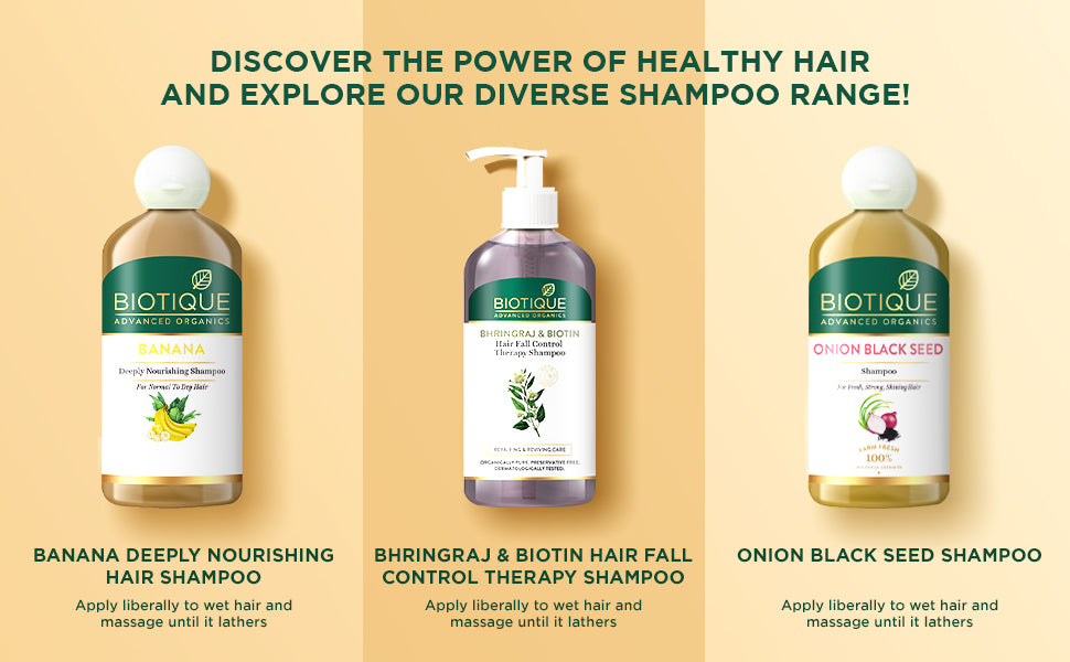 BIOTIQUE EGGPLEX & KERATIN Shampoo 300ml A+ content
