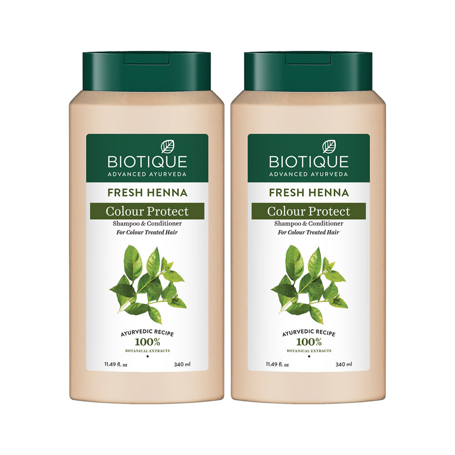 Fresh Henna Colour Protect Shampoo & Conditioner 120ml