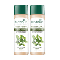Fresh henna colour protect shampoo & conditioner 120ml