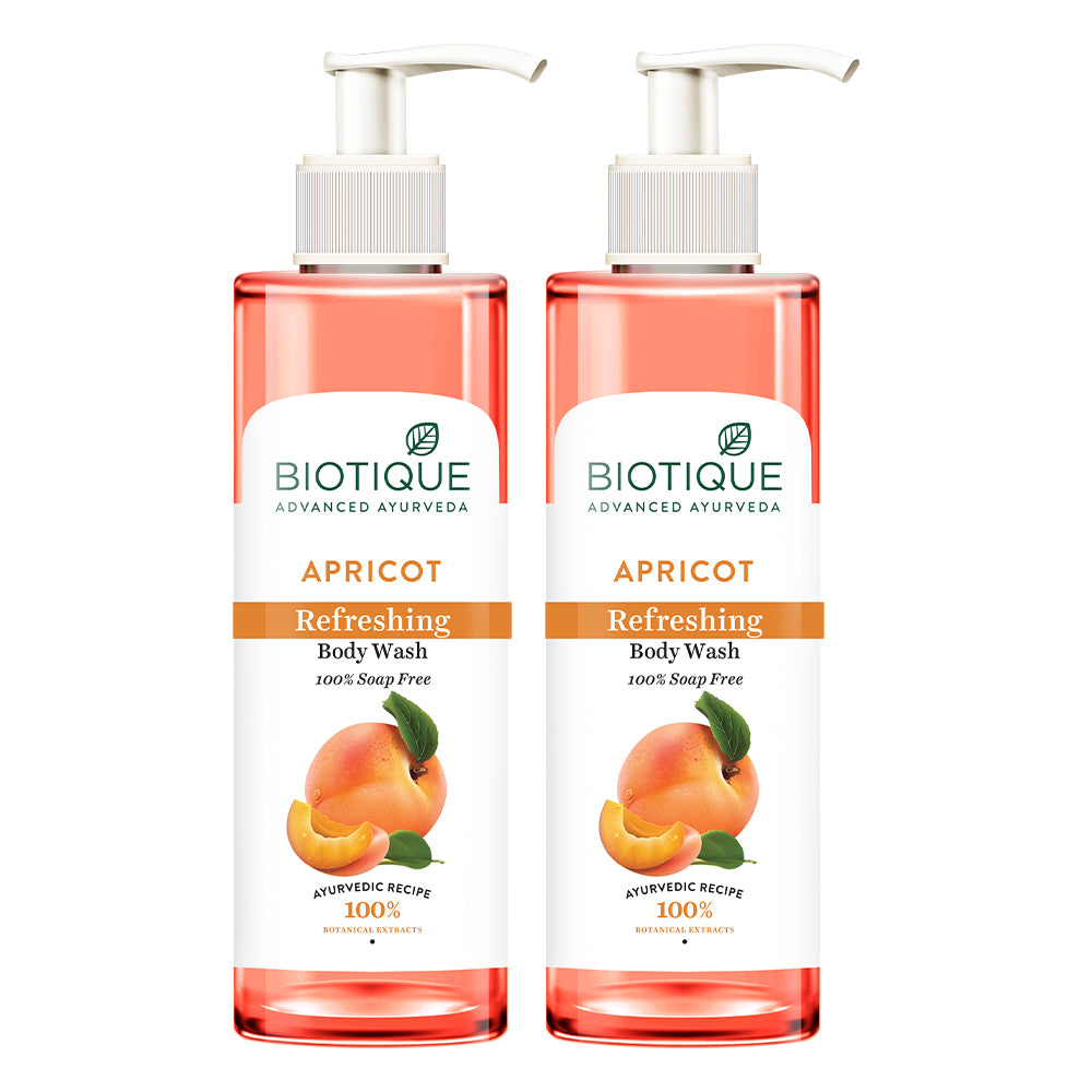 Apricot refreshing body wash