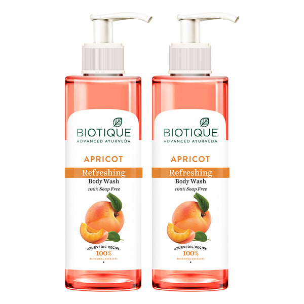 Apricot refreshing body wash