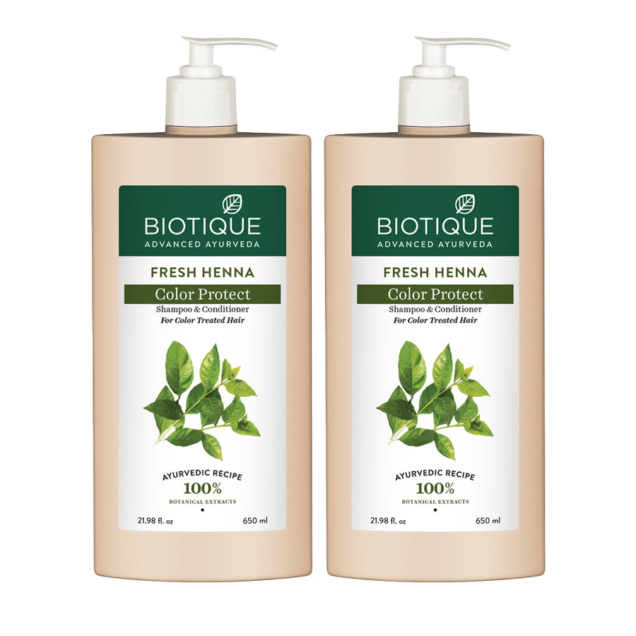 Fresh Henna Colour Protect Shampoo & Conditioner 120ml