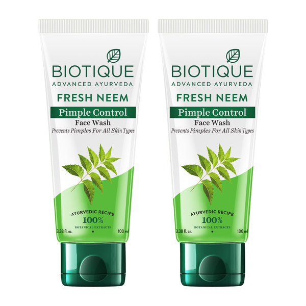 Fresh neem pimple control face wash