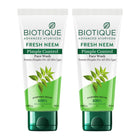 Fresh Neem Pimple Control Face Wash - 100ml (Pack of 2)