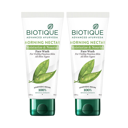 Pack of 2- morning nectar moisturising face wash 100ml