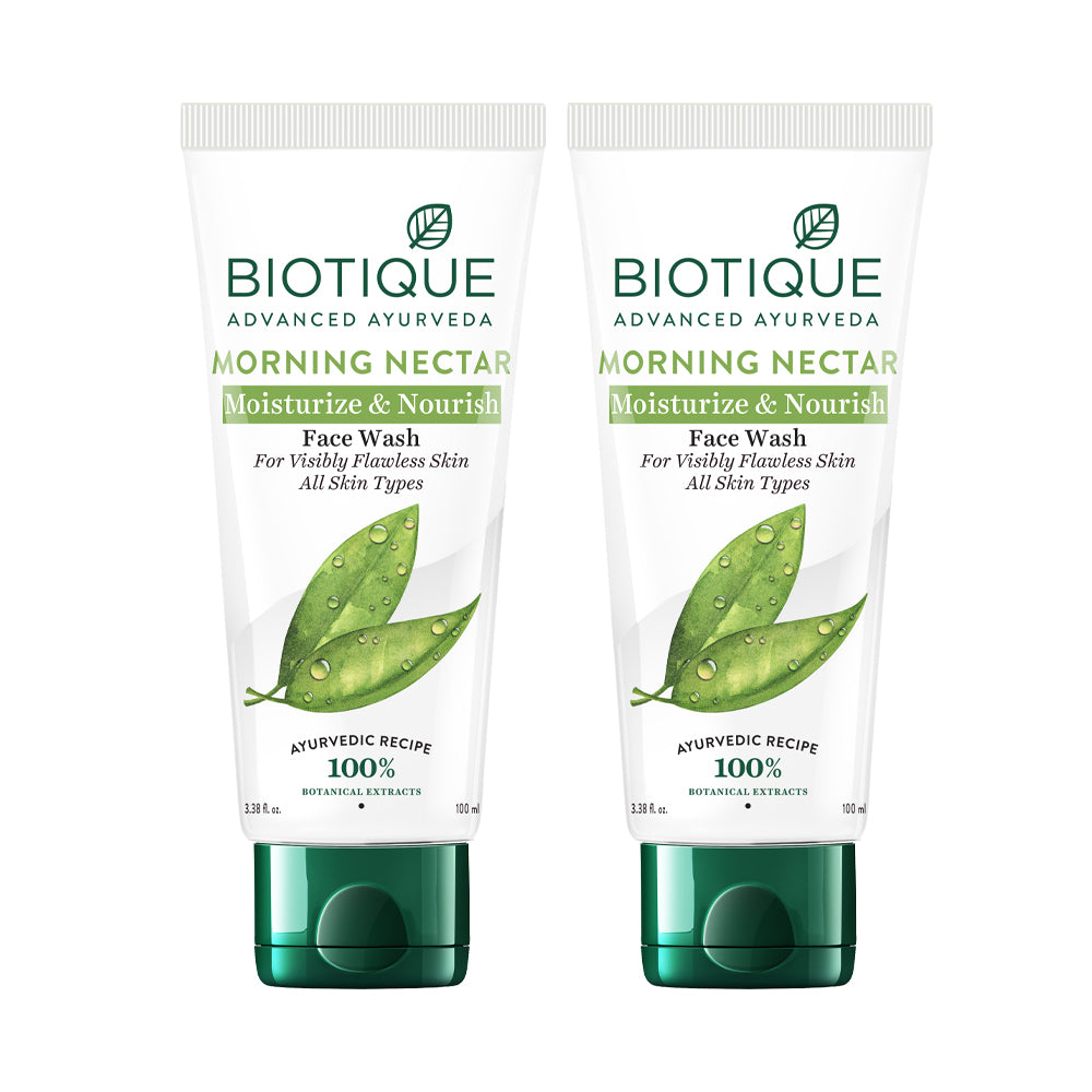 Pack of 2- morning nectar moisturising face wash 100ml