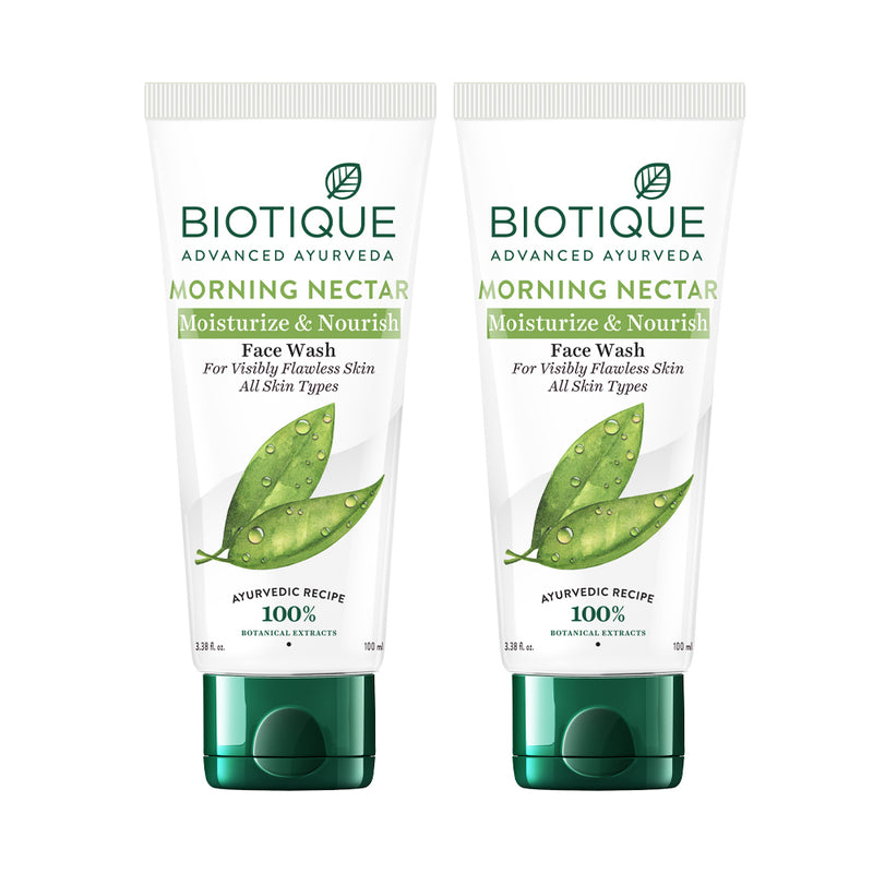 Pack of 2- morning nectar moisturising face wash 100ml