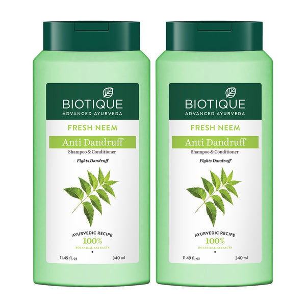 Fresh neem anti dandruff shampoo & conditioner
