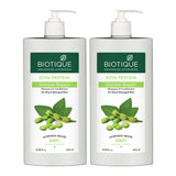 Biotique Soya Protein Fresh Nourishing Shampoo 650ml (Pack of 2)