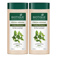 Fresh henna colour protect shampoo & conditioner 120ml