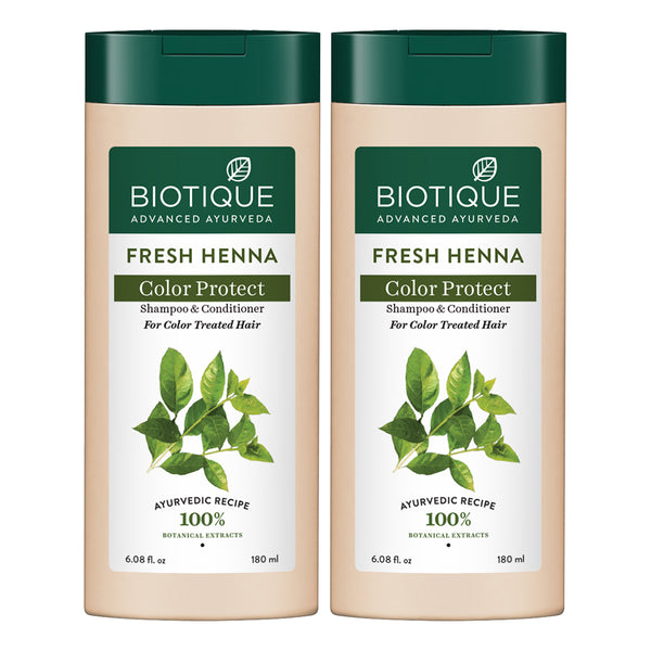 Fresh henna colour protect shampoo & conditioner
