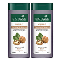 Walnut volume & bounce shampoo and conditioner 120ml