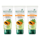 de tan face wash with papaya for deep cleanses
