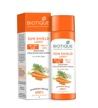 Sun shield carrot sunscreen spf 40+ - 190ml