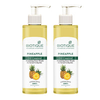 Pineapple oil control foaming face wash - pack of 2 (200ml)