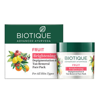 Fruit brightening depigmentation & tan removal face pack 75g