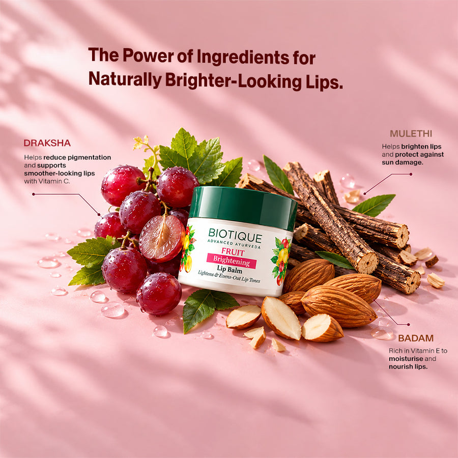 Biotique Fruit Brightening Lip Balm 12g