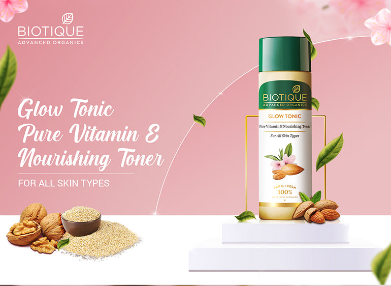 Glow tonic pure Vitamin E nourishing toner 120 ML