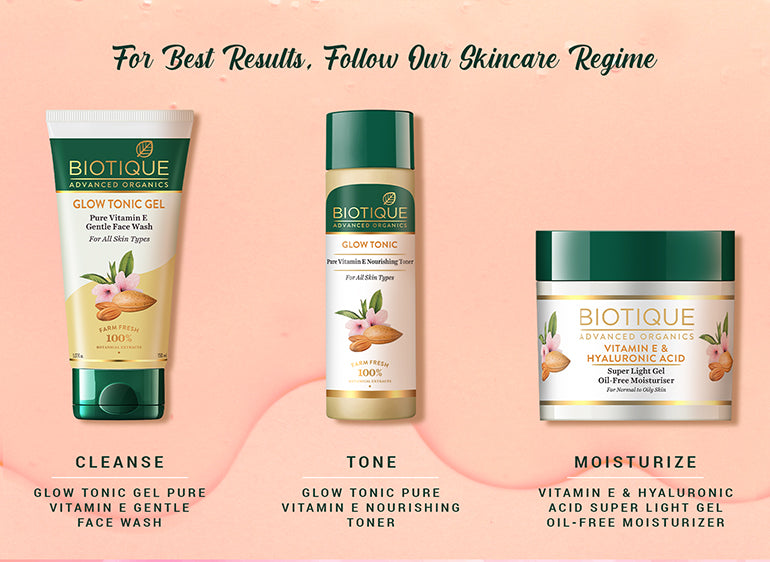 Glow tonic pure Vitamin E nourishing toner 120 ML