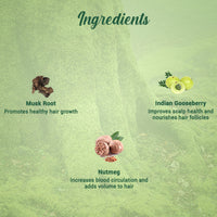 Biotique musk root hair mask - 900g