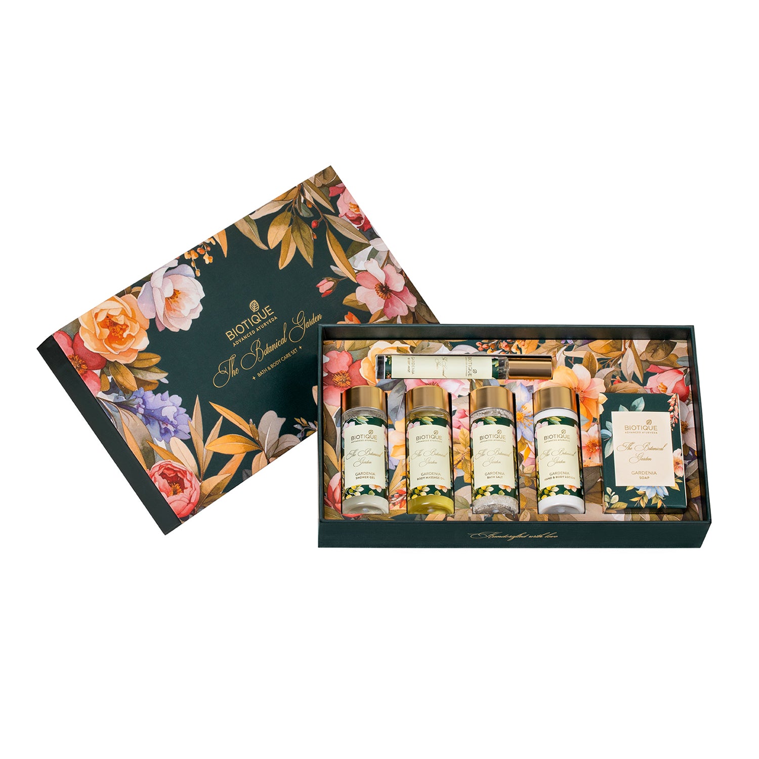 Biotique the botanical garden - bath & body care gift set (6 x 50ml)