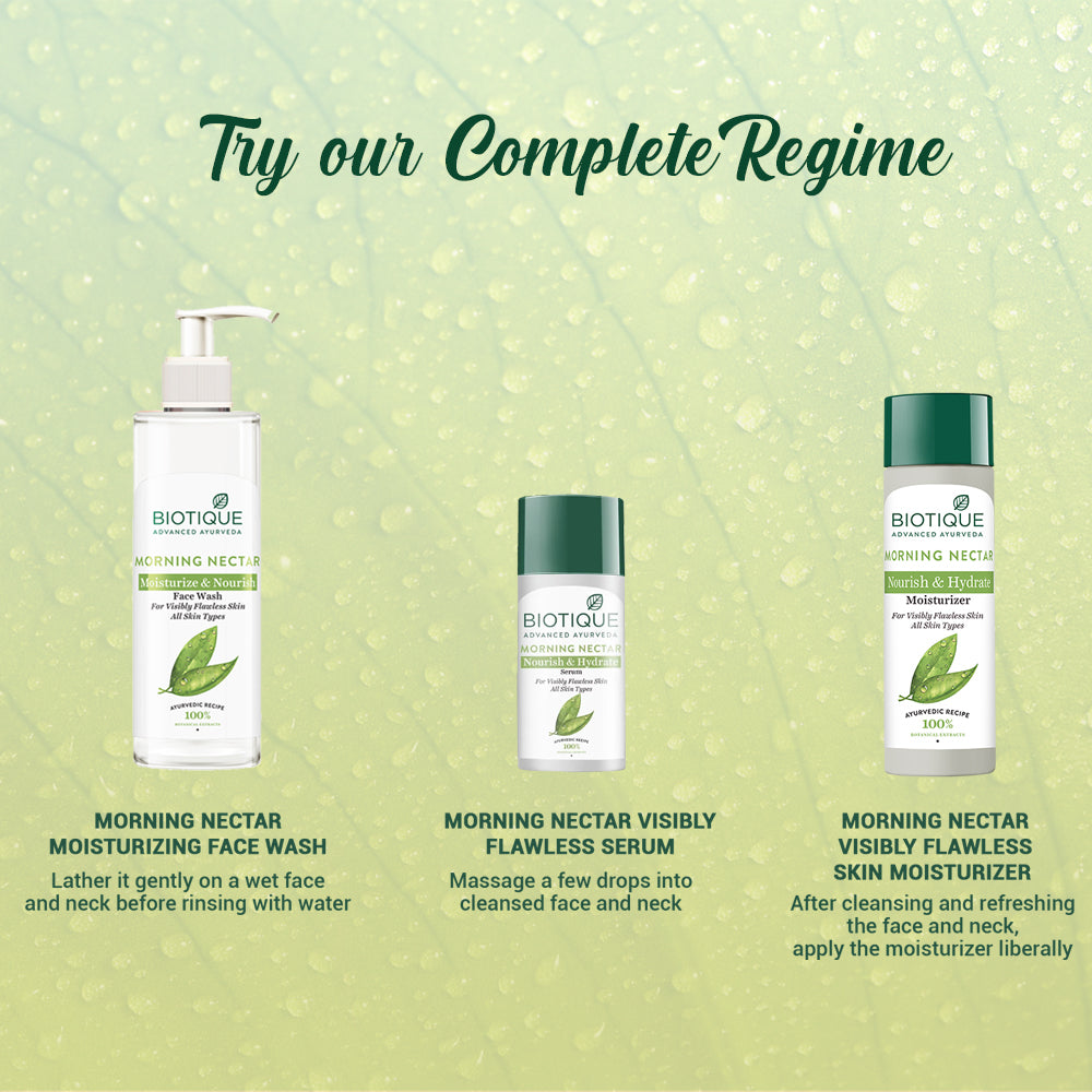 Morning nectar moisturize & nourish face wash