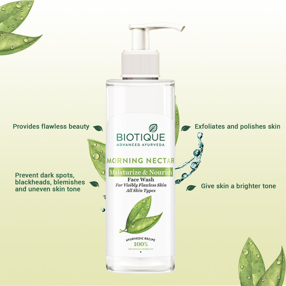 Morning nectar moisturize & nourish face wash - 200ml