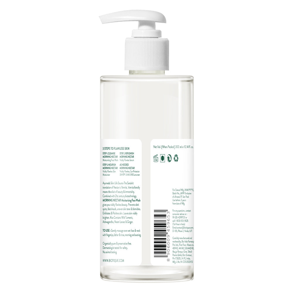 Morning nectar moisturize & nourish face wash 100ml