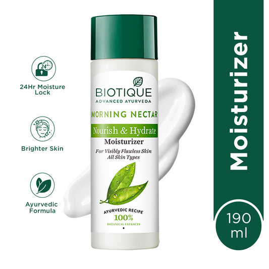 Morning nectar nourish & hydrate moisturizer 190ml